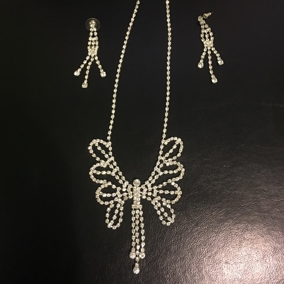 Claire's Jewelry - Claire’s Faux glass rhinestone necklaces